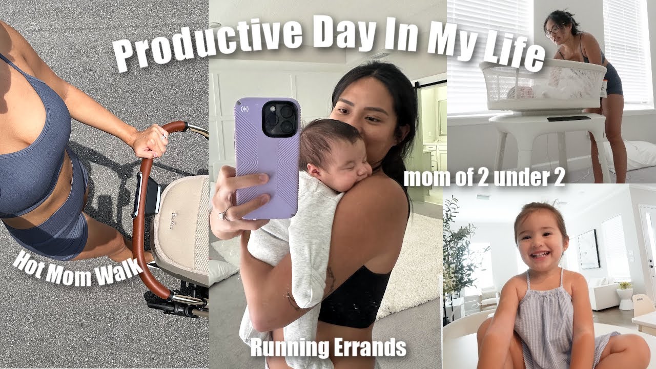 Productive Day In My Life!! working out, cleaning & running errands ...