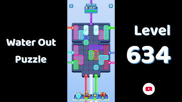 Water Out Puzzle Level 634 Walkthrough 💧 | Step-by-Step Solution | SolutionGuruji