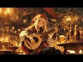 Relaxing medieval music  mythical tavern ambience beautiful folk music cherry blossom bard