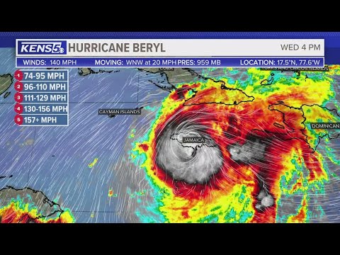Hurricane Beryl has left trail of destruction in the Caribbean, at ...