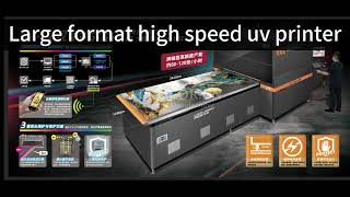 Large Format UV Printer for Industrial Signage-new one #flatbeduvprinter Printer#inkjetprinter