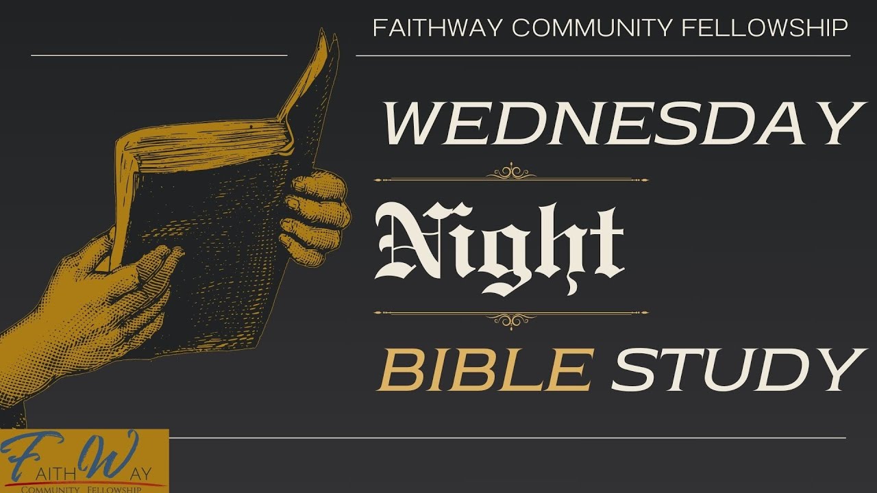 Wednesday Night Bible Study Feat Pastor Hall - YouTube