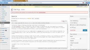 How to paste content from Word onto your WordPress page