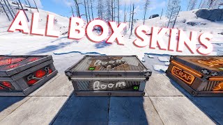 All Large Box Skins - Rust