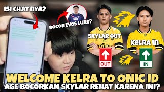 Welcome Kelra To Onic Id Age Skylars Response To Breaking Off In Mpl Id S17 Mobile Legends Id