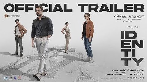 IDENTITY Trailer | Tovino Thomas |  Trisha | Vinay Rai | Akhil Paul | Anus Khan | Jakes Bejoy