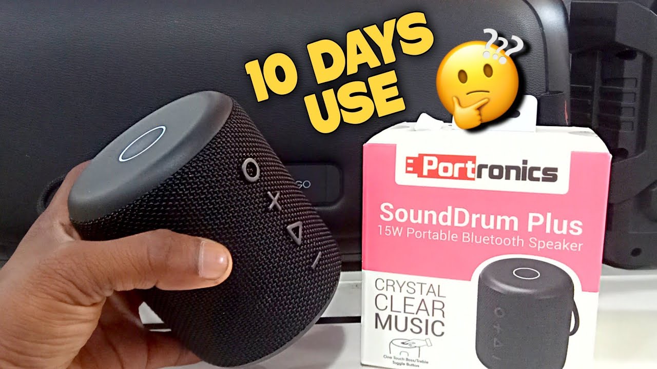 Portronics Sound Drum Plus Review - 10 Days Use 🤔🤔