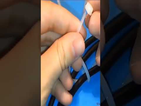 مرتب سازی کابل برق با بست کمربندی