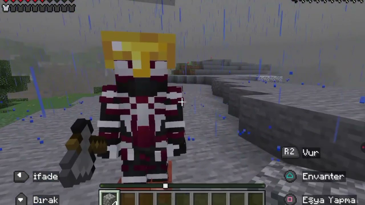 ALTTAKİ EŞYALAR MINECRAFT BÖLÜM #1