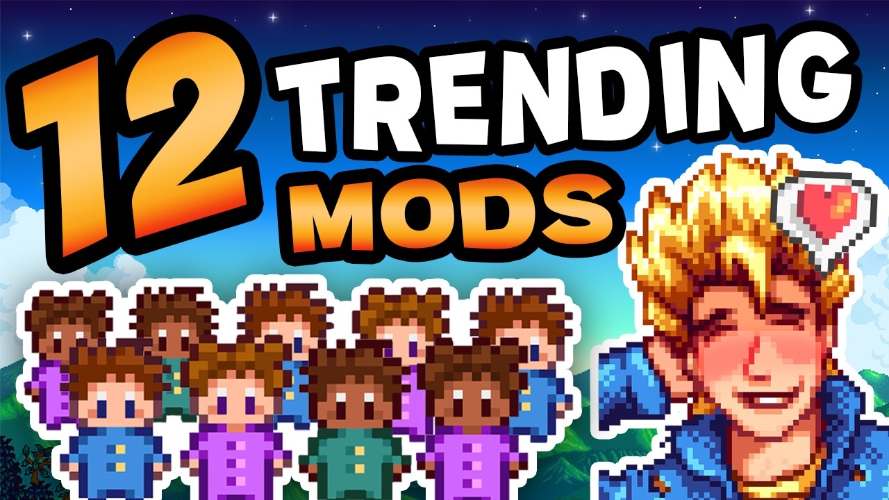 Топ-12 новых и популярных модов для Stardew Valley, которые вам нужны прямо сейчас.