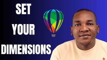 How to Set Custom Design (Document) in Corel Draw - New Corel Draw Tutorial