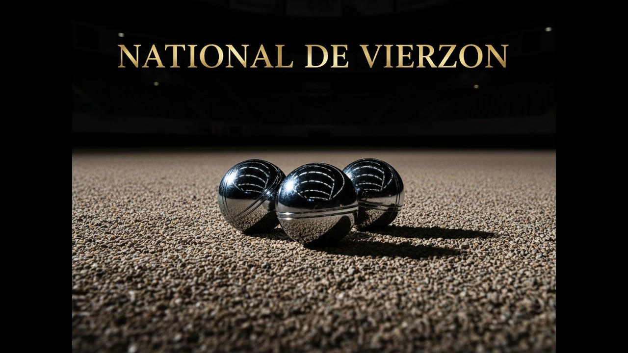 Miniature : National de Vierzon 2026 🔴 Poules Vétérans EN DIRECT | Pétanque Live SportMediaMat