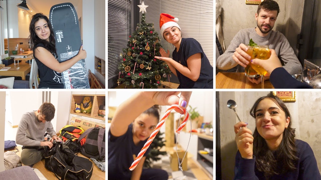VLOG | Noel Ağacını Kuruyoruz, Doğum Günü Yemeğim, Pawel Beni Bırakıp Tatile Gitti...