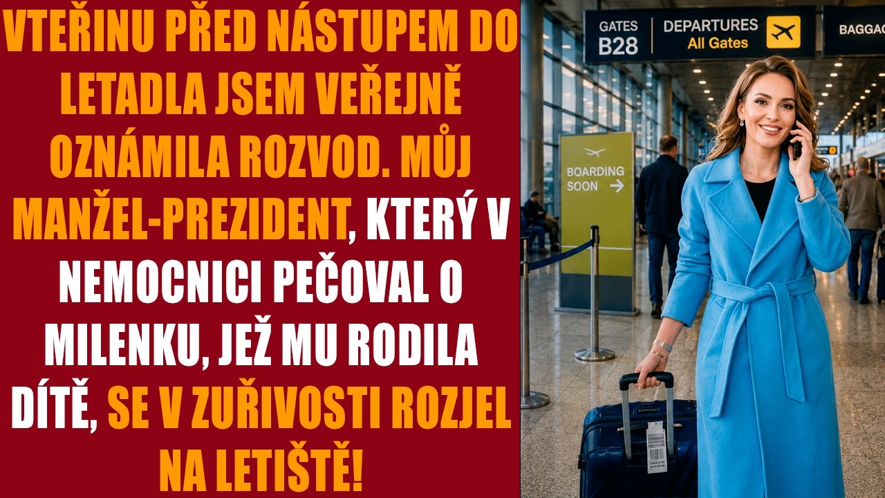 Najpierw usłyszałam trzecie wezwanie na lotnisku, a potem włączyłam transmisję na żywo, trzymając w ręku podpisaną umowę rozwodową i zdjęcie mojego męża z kochanką w ciąży. Po pięciu latach bycia...