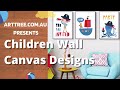 Children Wall Art | Children's Room Decor | Kids Wall Art