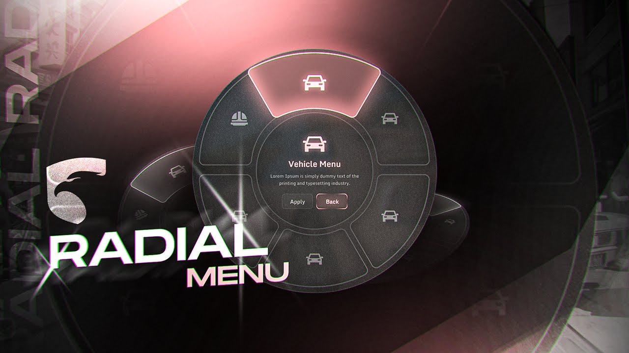 Radial Menu showcase video