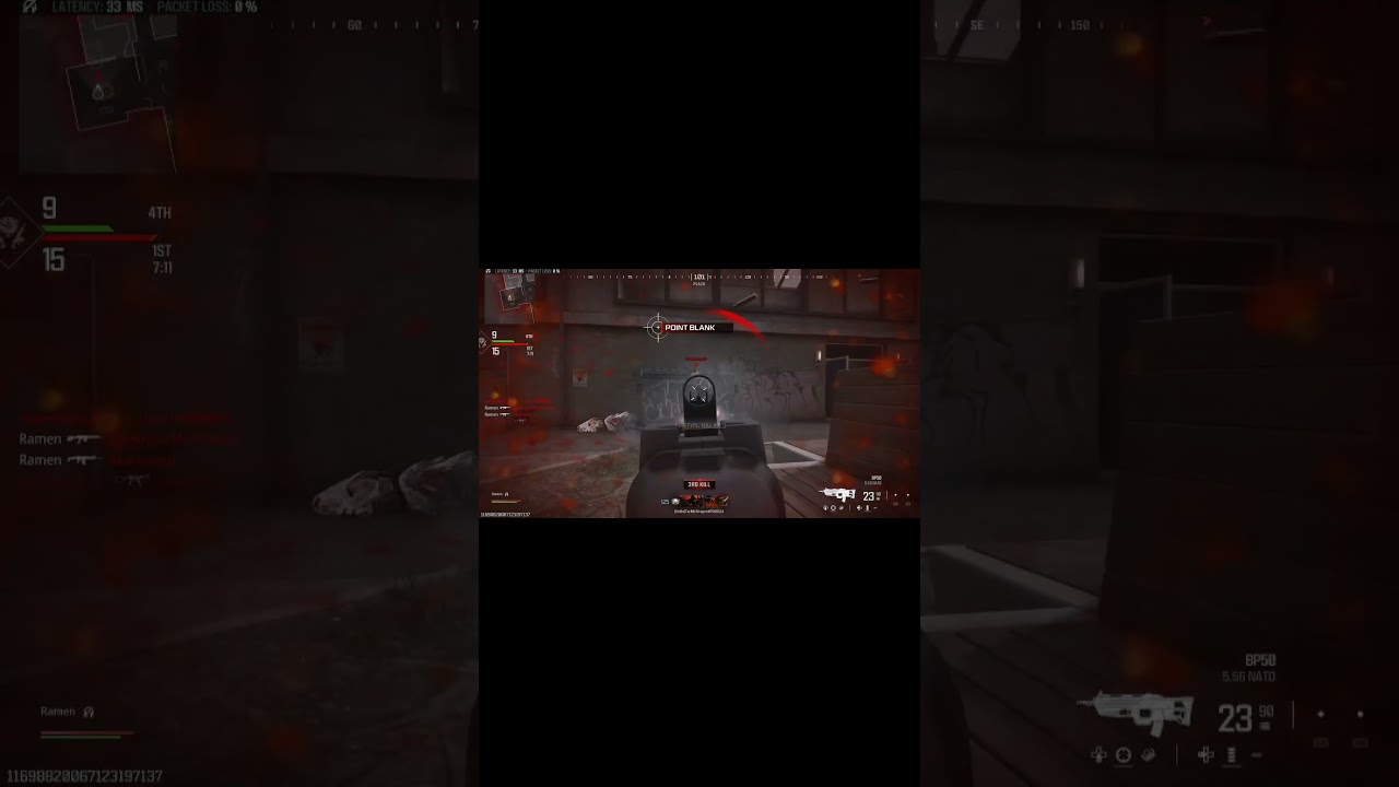 5 Kill Streak on MWIII Gun Game 