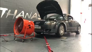 Audi tt 3.2 vr6 turbo dsg dyno run 1