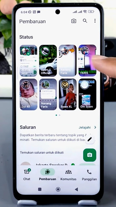 Status WhatsApp berubah seperti reel Facebook
