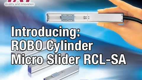 ROBO Cylinder Micro Slider RCL-SA
