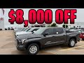 Toyota Dealerships Getting Desperate
