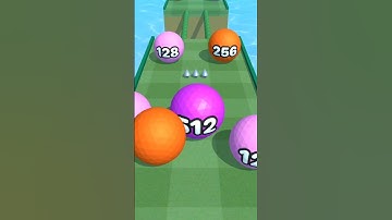 Ball Run 2048 ,,, Gameplay Walktrough Android iOS