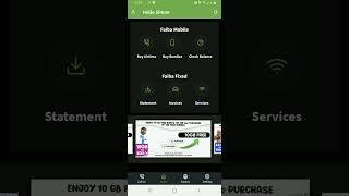 How to add your Faiba number to the Faiba App screenshot 3