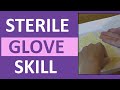 Sterile Gloving Nursing Technique Steps | Don/Donning Sterile Gloves Tips