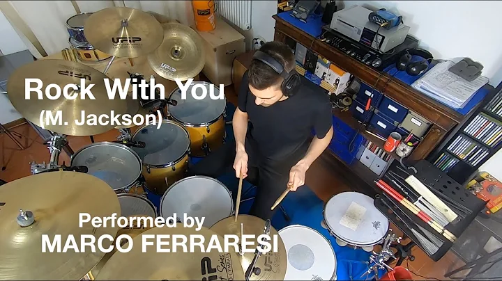 MICHAEL JACKSON - Rock With You - Drum Cover (Marc...