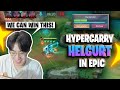 NEVER give up in EPIC RANK | Mobile Legends