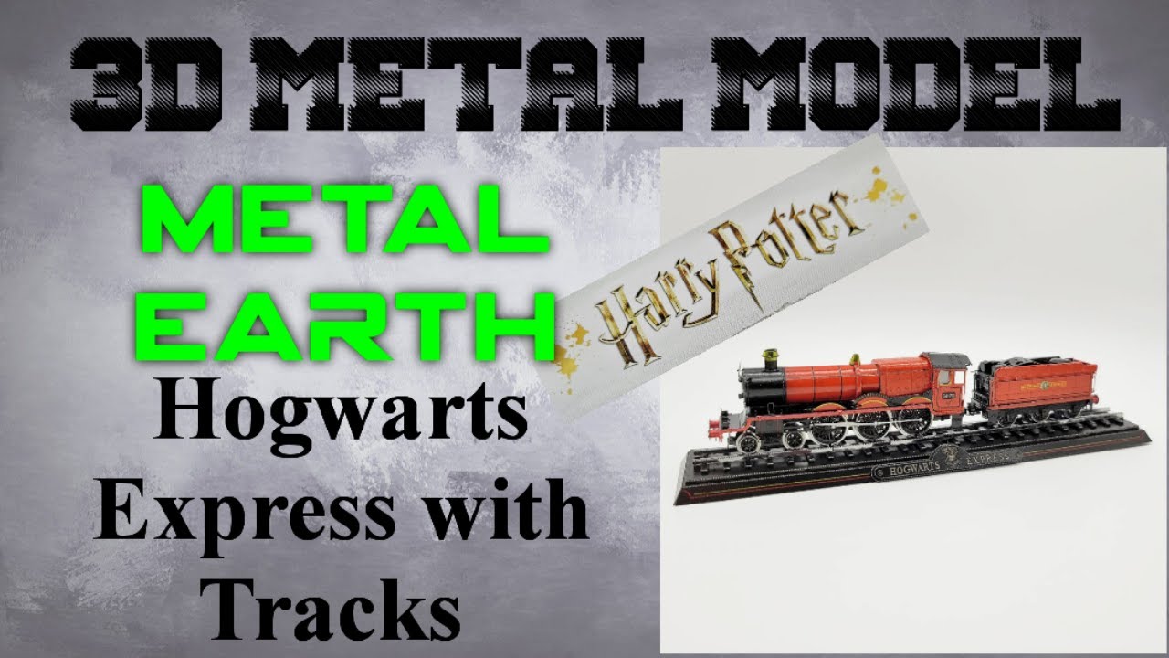 Metal Earth Harry Potter Hogwarts Express Train Metallbausatz