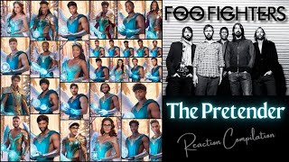 REACTION COMPILATION | Foo Fighters - The Pretender | FIRST TIME HEARING Mashup