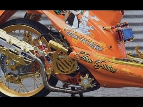 Full Modifikasi Honda Beat Thailand Style Elegan Full Modifikasi Honda Beat Thailand Style Elegan