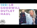 100+ lb GOODWILL OUTLET HAUL- Patagonia & Outdoor Gear Galore