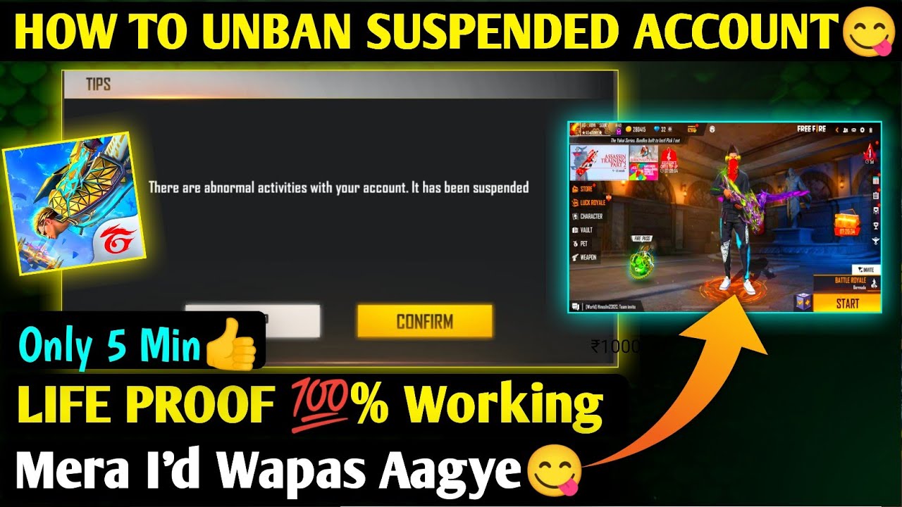 Survivors! Refrain from using hacks - Garena Free Fire