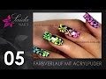 Farbverlauf mit Acrylpuder (Nailart leicht gemalt | Saida Nails)