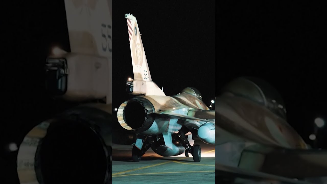Israel Releases Footage Of Fighter Jets En Route To Strike Iran Targets Shorts