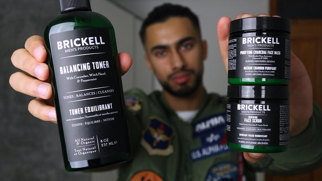 30 Days Of Brickell Men's Products Skin Care TRANSFORMATION Honest