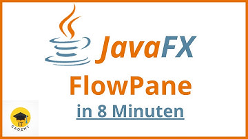 JavaFX FlowPane | Javafx Tutorial Deutsch