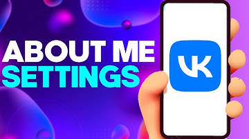 How to Add About Me on Your Profile on vk app on Android and iphone IOS