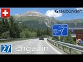 Switzerland: H27 Pontresina - Zernez (Engadin)