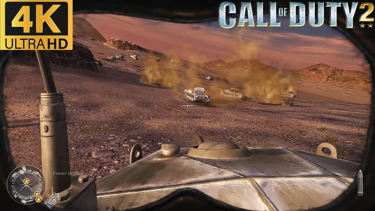 Call of Duty 2 (2005) | 88 Ridge | 4K | Remastered - YouTube