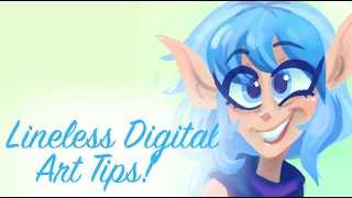 Tips for lineless art! +speedpaint