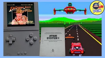 Road Blasters, Indiana Jones & More | Analogue Pocket | ATARI System 1