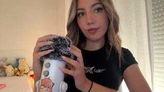 ASMR Fluffy Mic Scratching &amp; Tapping for Sleep