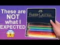 THESE PENCILS ARE NOT WHAT I EXPECTED.. Faber Castell Polychromos Review & Test