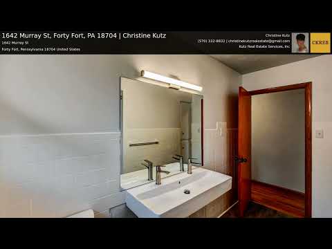 1642 Murray St, Forty Fort, PA home video tour