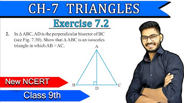 Class 9 Question 2 Exercise 7.2 || Chapter 7 Triangles || New NCERT || BY Rajeev Sir