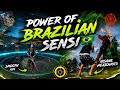 Auto headshot Brazilian sensi 😈🔥 One tap drag settings for Free Fire Max
