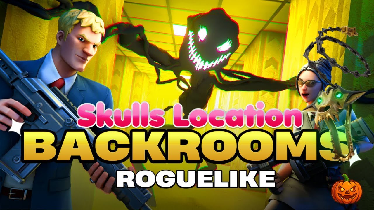 All SKULLS LOCATION BACKROOMS [ROGUELIKE]